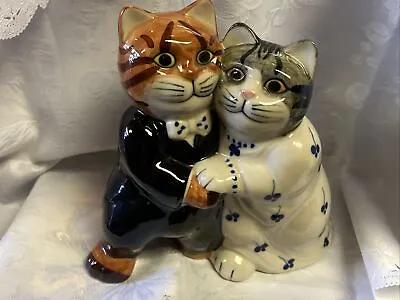 Quail Ceramics Pottery Cats Moggies • £24.95