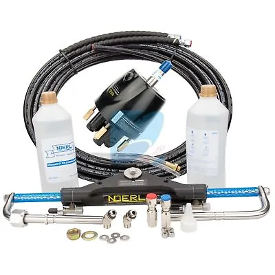$639.99 • Buy Boat Hydraulic Steering System Kit Marine Outboard Steering Cylinder Helm 150HP