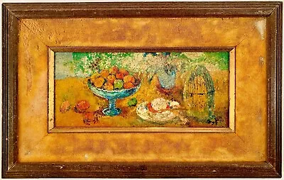 Listed Artist Marcel Dyf (1899-1985) Signed Still Life Oil Painting On Board • $2995