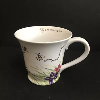 Mary Kay 12oz Bumble Bee BEELIEVE Coffee Tea Cup Mug Retired  • $8