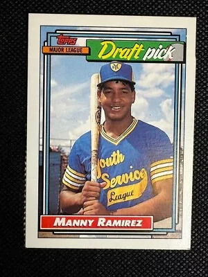 1992 Topps #156 Manny Ramirez • $1.99