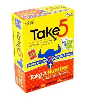 Take 5 Take A Number Bonus Pack 6 Nimmt X Nimmt Family Card Amigo Games AGI18415 • $32.36
