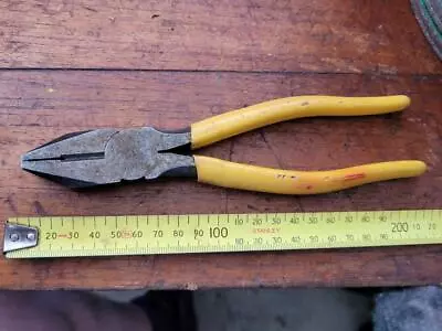 Vintage Fuller Linesman Pliers No. 194-8. Tools Workshop Garage Old House. • $24.99