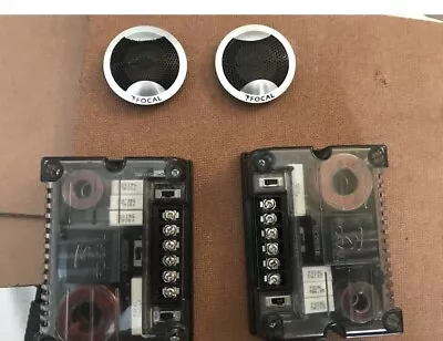 Focal 165Krx3 K2 Power  Pods Silver  For Tweeters Focal  TN53K With Crossovers • $150