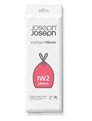 $36.05 • Buy Joseph Joseph Intelligent Waste Compostable Bags - White, Pack Of 50