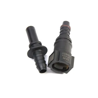 Professional Male Motorcycle Parts Quick Release Fuel Line Use Connector Set 8mm • £5.53