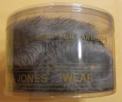 Vintage Jones Wear (Jones New York) Genuine Rabbit Fur Ear Muffs NOS • $19.99