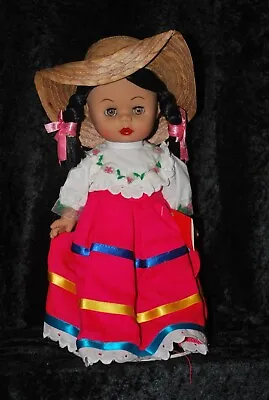 Mexican Doll - Vintage.  Excellent Condition.  Stand Included. • $15