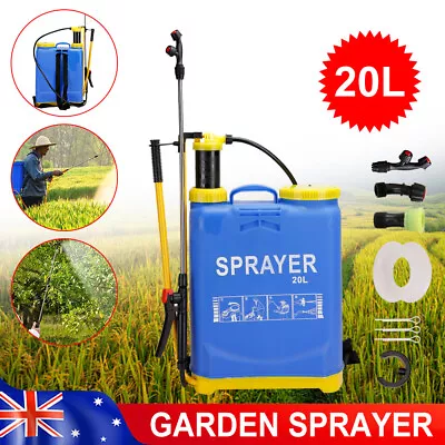 20L Weedsprayer Backpack Weed Garden Sprayer Spray Chemical Unit Universal AUS • $45.85