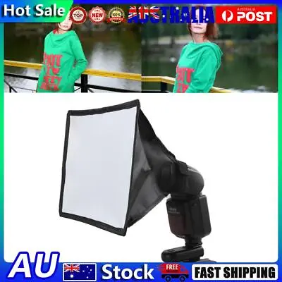 Flash Lamp Soft Box Universal Mini Diffuser Portable For Nikon For Canon • $8.68