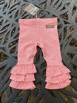 Matilda Jane Size 3-6 Mos. Baby Girl Ruffle Benny Pants Nwt • $15.99