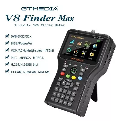 Locator GTMEDIA V8 Finder Max 4.3'' LCD Satellite Signal Finder DVB-S/S2/S2X • $146.48