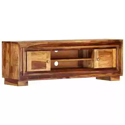 USA Solid Sheesham Wood TV Cabinet 46.5  Media Entertainment Center Stand • $258.99