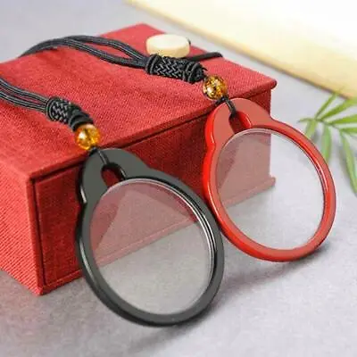 Handheld Vintage Style Pendant Magnifying Glass Necklace For Reading Aid • £4.61