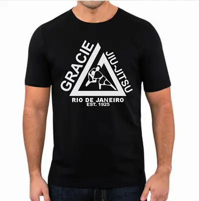 Gracie Brazilian Jiu Jitsu MMA Fighter T Shirt Tee BJJ • $14.99