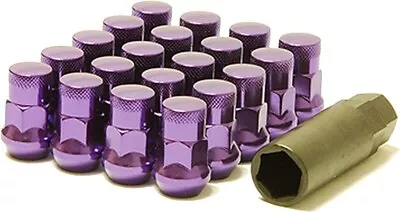 Wheelmate 32925LP - PURPLE - MUTEKI SR35 CLOSED END LUG & LOCK KIT: 12X1.25 • $76