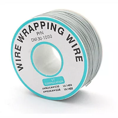 820ft 30AWG Wrapping Wire Insulated Silver Plated Single Core Copper PCB/OK Wire • £9.99