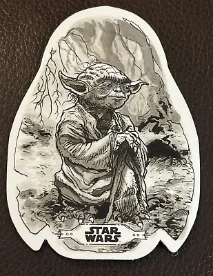 2019 Star Wars Chrome Legacy Ryan Moffett Sketch Card Yoda 1/1 Die Cut Sketch • $699.95