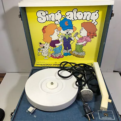 Carron Tone Record Player Model CM-40 Kids Sing Along 33 And 45 Functions READ • $25