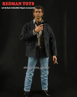 REDMAN TOYS 1/6 RM015 Lethal Weapon Mel Columcille Gerard Gibson Head 12  Sets • $113.39