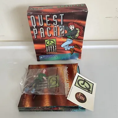 Johnny Quest Pizza But Quest Pack 2 Jessie Ban On Figure Open Box • $5