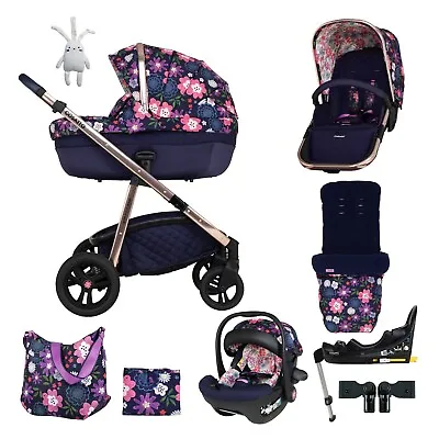 Cosatto Wow Continental I-Size Travel System Everything Bundle In Dalloway • £799.95