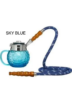 Mya Coppa Hookah  Cute Mini Single Hose Mug Shisha Set 5 Inch No Foil Needed • $38.20