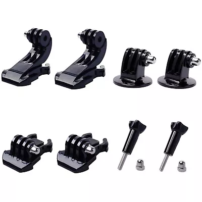 J-Hook Buckle Base Tripod Mount Adapter With Screws For GoPro DJI Insta360 Etc • $11.99