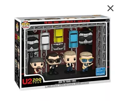 Funko Pop! Moment Deluxe: U2’s Zoo TV Tour 1993 Vinyl Figures 2022 Walmart New! • $79.95