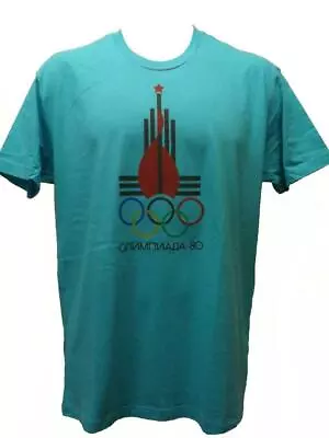 New Moscow Russia Summer Olympics 1980 Mens Sizes L-XL Licensed Shirt • $8.85