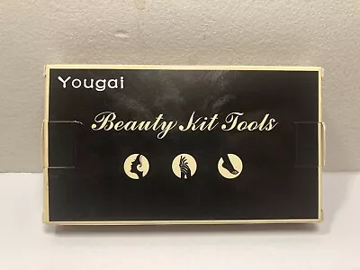 Yougai Beauty Tools Kit Mani-Pedi-18 Piece Set Black Case New • $12