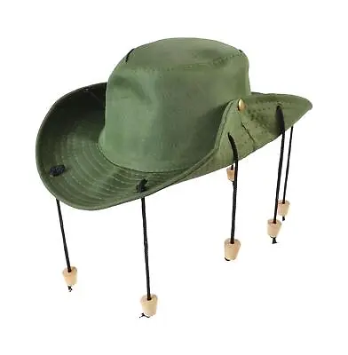 £11.12 • Buy Australian Aussie Outback Hat With Corks Fancy Dress Costume Accessor