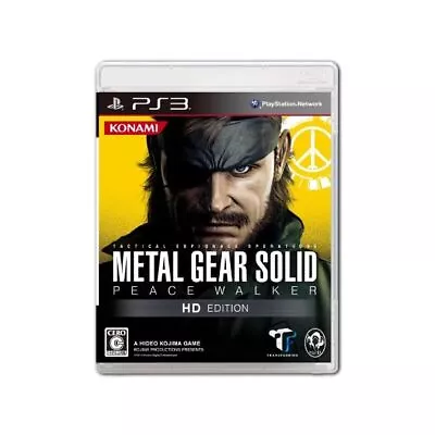 PS3 Metal Gear Solid: Peace Walker HD Edition Free Ship W/Tracking# New Japa JP • $141.59