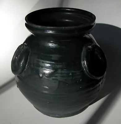 Rare MOUNTAINSIDE POTTERY Handled Vase Arts & Crafts Mission New Jersey EX Glaze • $245