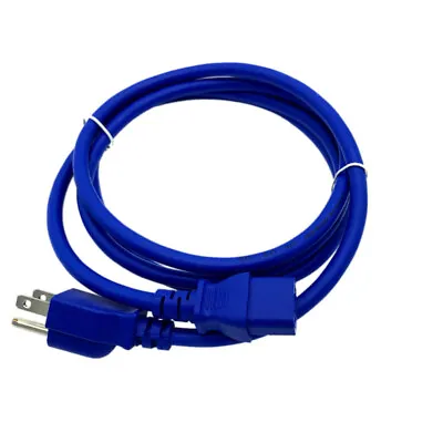 6Ft Power Cord BLU For MACKIE THUMP SERIES TH-12A POWERED LOUDSPEAKER • $11.49