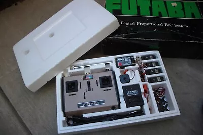 Futaba Vintage FP-6FN 6 Channel 4 Servo Digital Proportional Radio Control Systm • $90