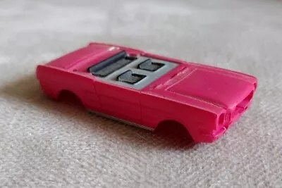 Vintage Mustang Pink Convertible Slot Car Body • $7.50