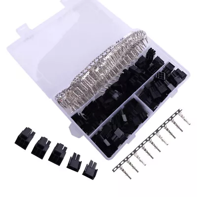 50pcs 5557 8-Pin ATX EPS PCI-E Power Connector W/ 400pcs Terminal Crimp Pin Plug • £21.47