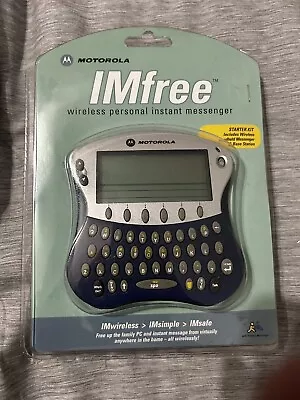 Motorola IMfree New In Box — Free Priority Shipping • $30