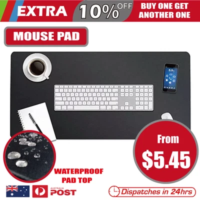 $5.45 • Buy Mouse Pad Gaming Waterproof Mousepad Desk Mat Anti-slip Rubber