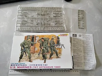 DRAGON Model Kit - Soldiers 1/35 NAM  Series: 1968 US MARINES TET OFFENSIVE • $15.98