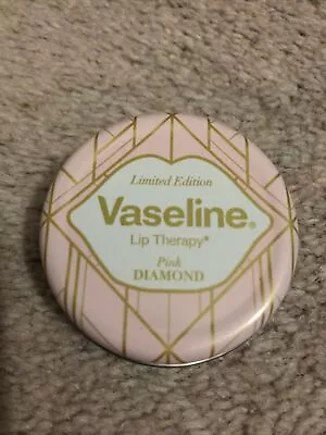 RARE Vaseline Lip Therapy Pink Diamond Peach Flavoured Exclusive Limited Edition • £11