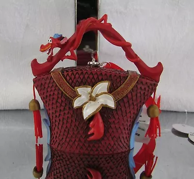 Disney Parks Handbag Ornament Mulan Mushu Princess Purse NWT! • $39.95