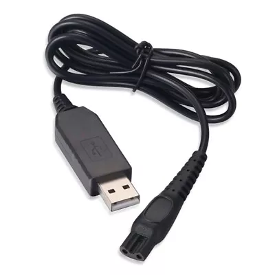 USB Shaver Charger Cable Power Cord 5V Replacement A00390 Shaver • £5.87