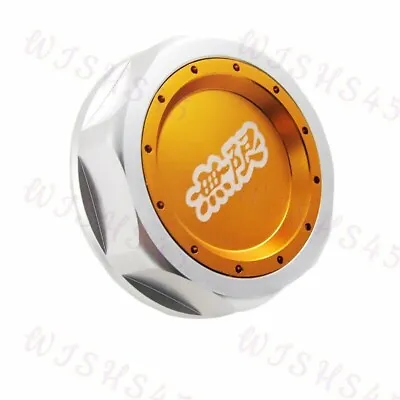 For JDM MUGEN Engine Oil Filler Cap Cover Orange 2 • $36.90