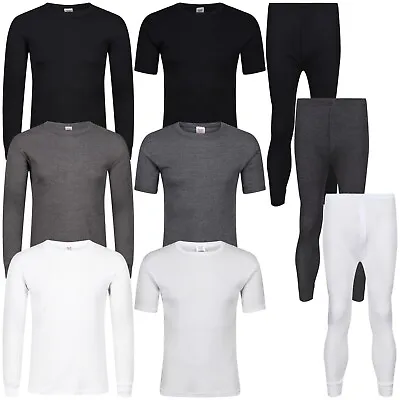 New Mens Thermals Tops Short Sleeve T Shirt Long John Warm Underwear Base Layer • £4.99