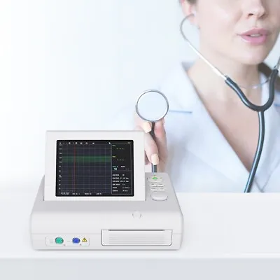 Fetal Monitor Prenatal Heart FHR TOCO Fetal Movement Ultrasound+Transducer Probe • $459