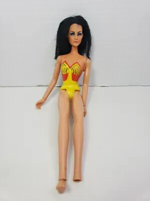 Vintage Mego 1976 Wonder Woman Linda Carter DC Comic Action Figure Doll 12  • $44.49