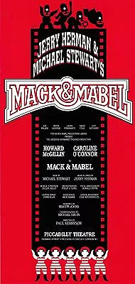 Jerry Herman & Michael Stewart's Mack & Mabel  At The Piccadilly Theatre • $1.23