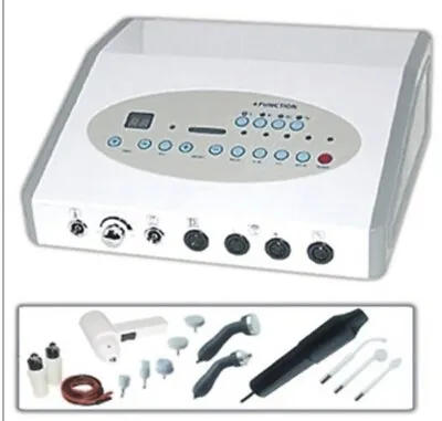 5in1 Facial Machine VACUUM-SPRAY-HIGH FREQUENCY-ULTRASONIC-BRUSH • $250